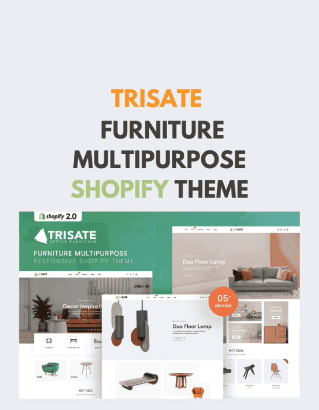 Trisate – Furniture Multipurpose Shopify Theme