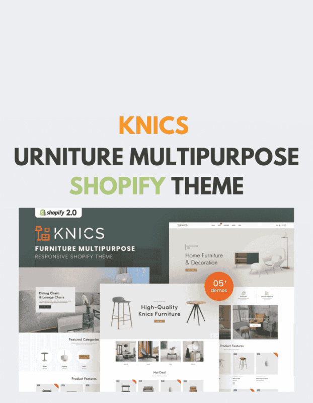 Knics – Furniture Multipurpose Shopify Theme