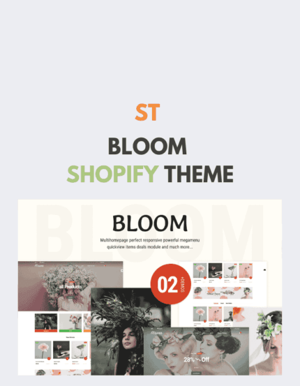 ST Bloom Shopify Theme