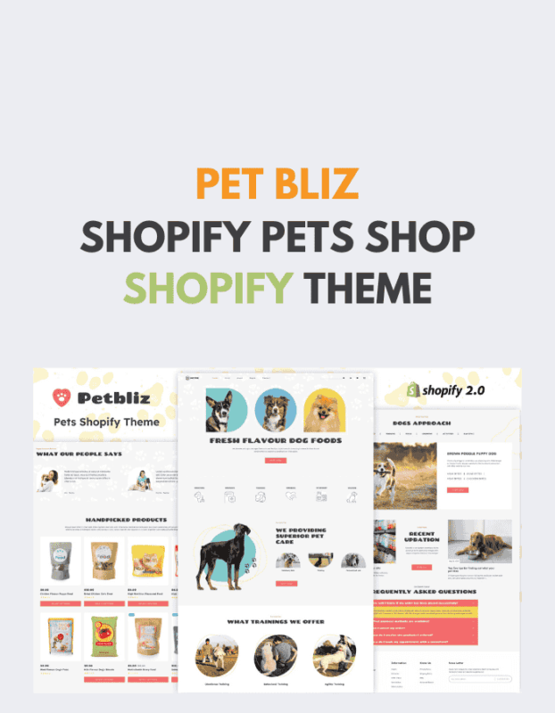 Pet bliz – Shopify Pets Shop