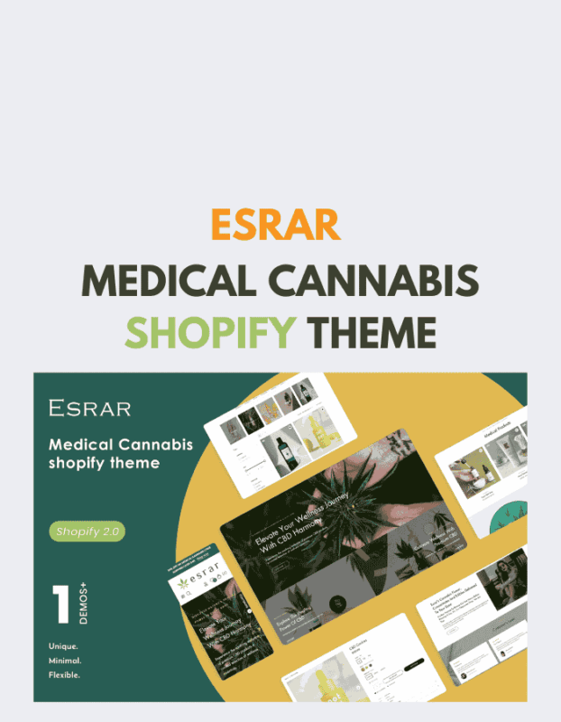 Esrar – Medical Cannabis Shopify Theme