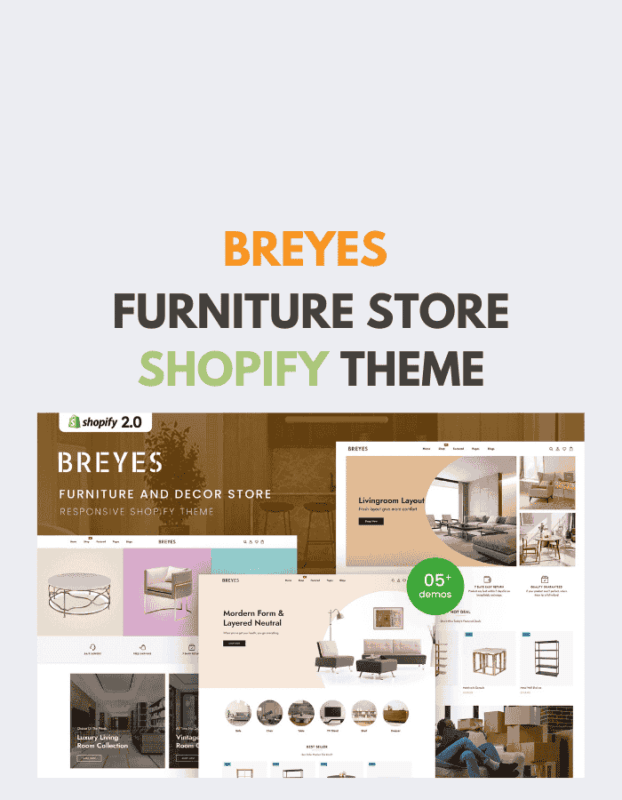 Breyes – Furniture Store Shopify Theme