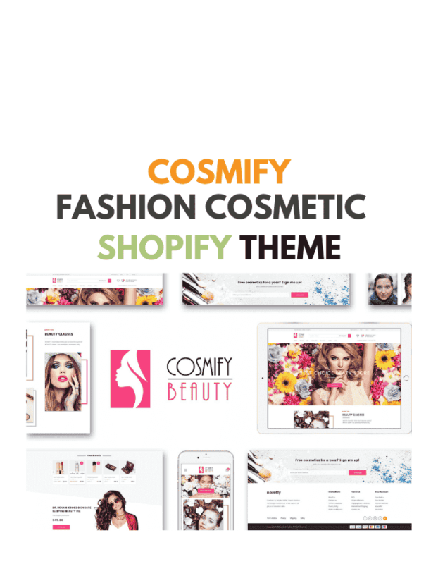 Cosmify - Fashion Cosmetic Shopify Theme