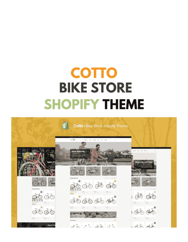 Cotto - Bike Store Shopify Theme