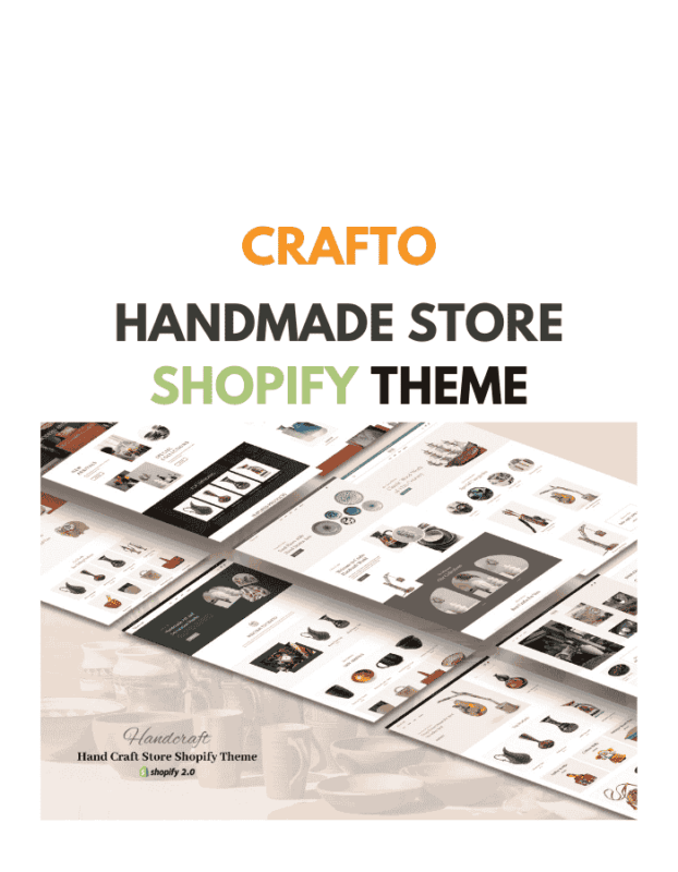 Crafto - Handmade Store Shopify Theme