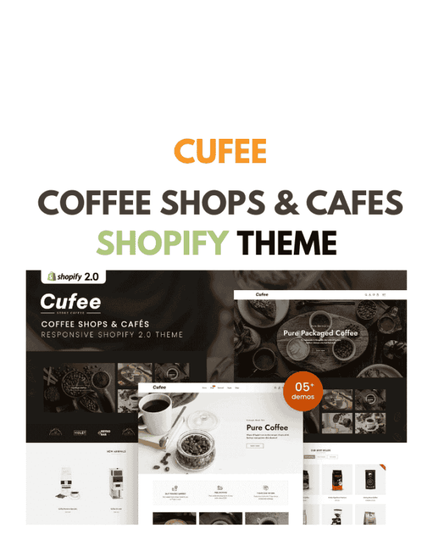 Cufee - Coffee Shops & Cafes Shopify Theme