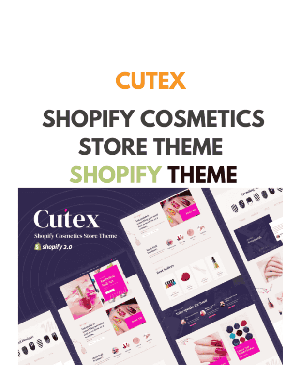 Cutex - Shopify Cosmetics Store Theme