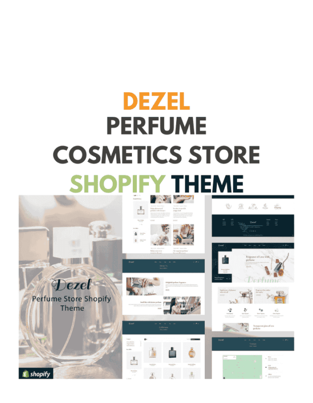 Dezel - Perfume Cosmetics Store Shopify Theme