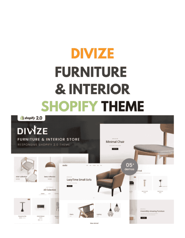 Divize - Furniture & Interior Shopify Theme
