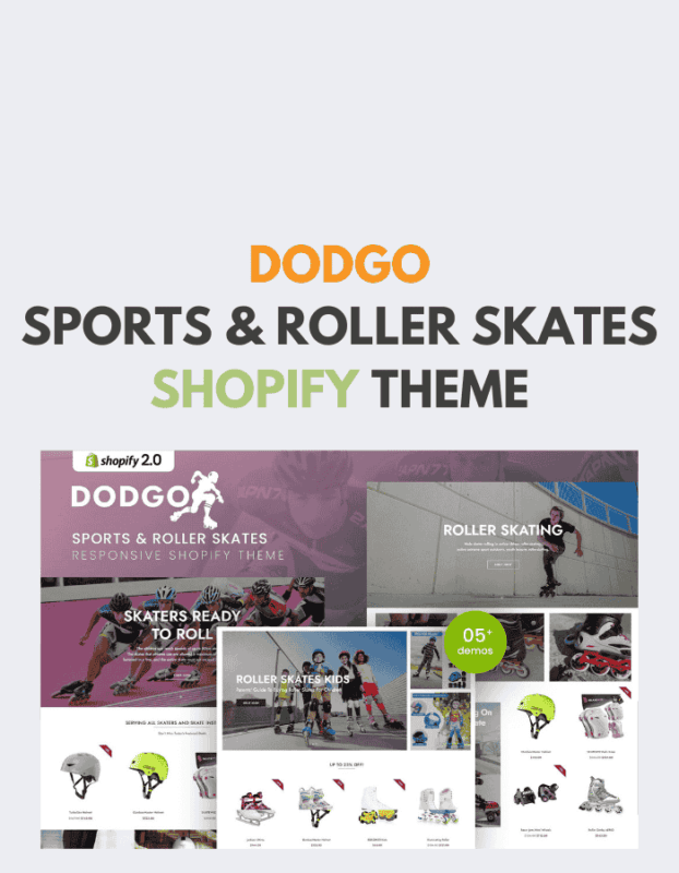 Dodgo - Sports & Roller Skates Shopify Theme