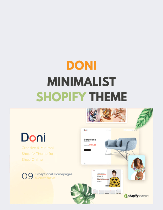 Doni Minimalist Shopify Theme