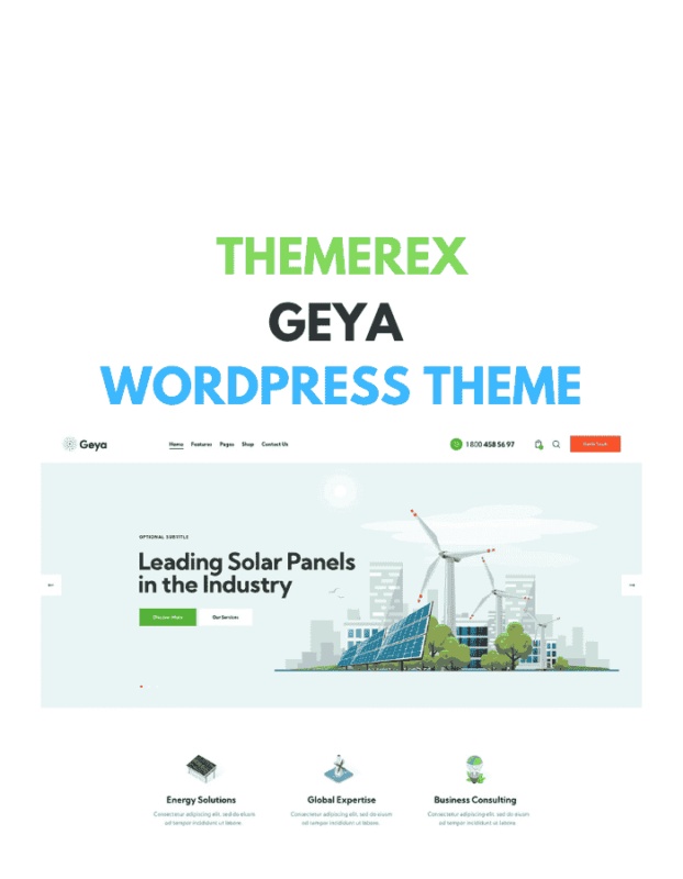 Geya WordPress Theme