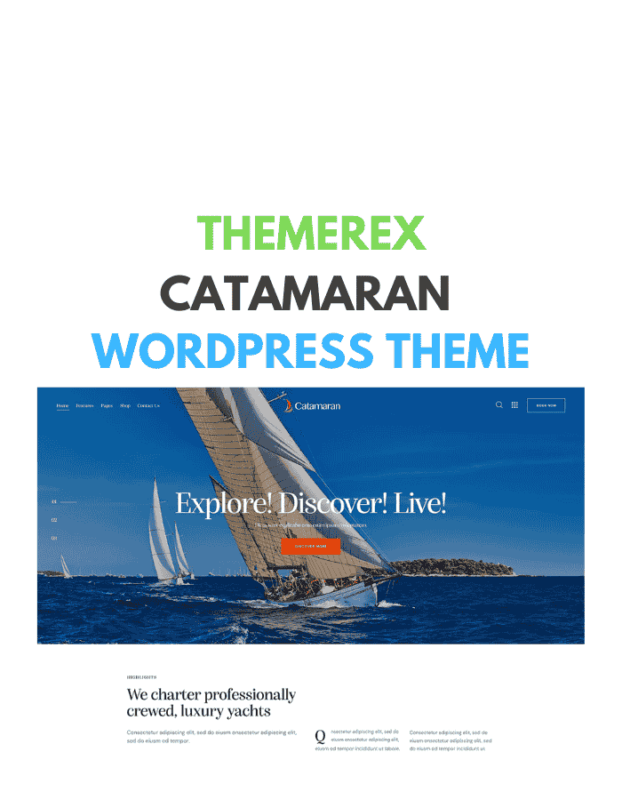 Catamaran WordPress Theme