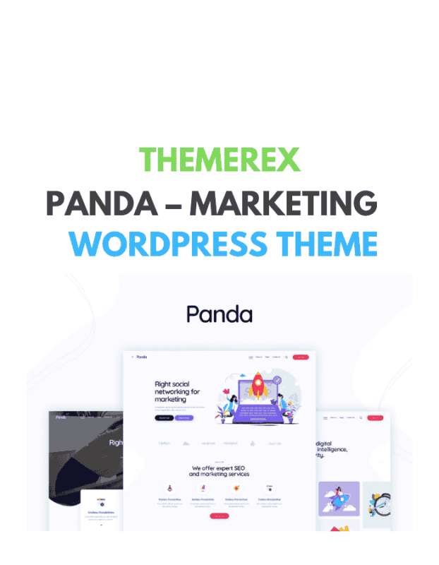 Panda – Marketing WordPress Theme