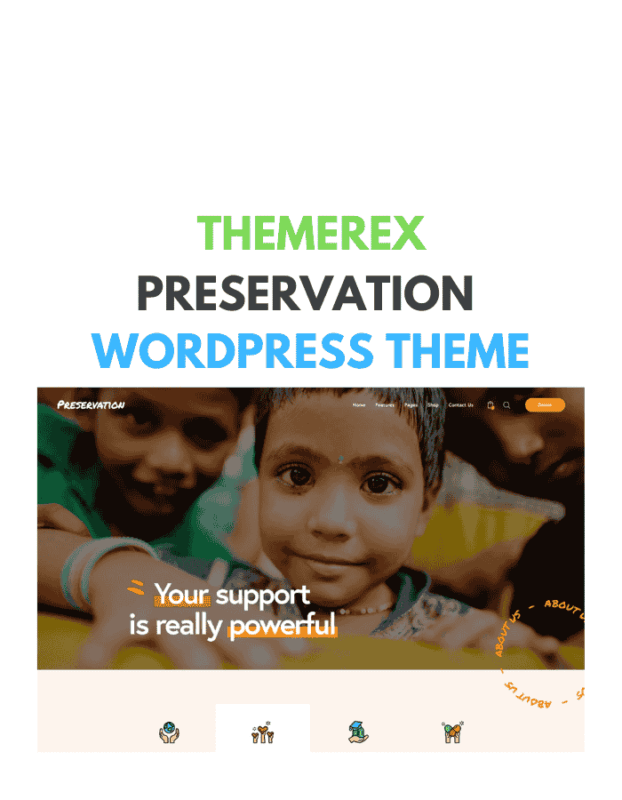 Preservation WordPress Theme