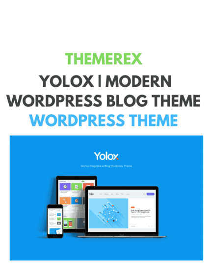 Yolox | Modern WordPress Blog Theme for Business