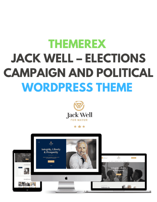 Jack Well – Elections Campaign and Political WordPress Theme