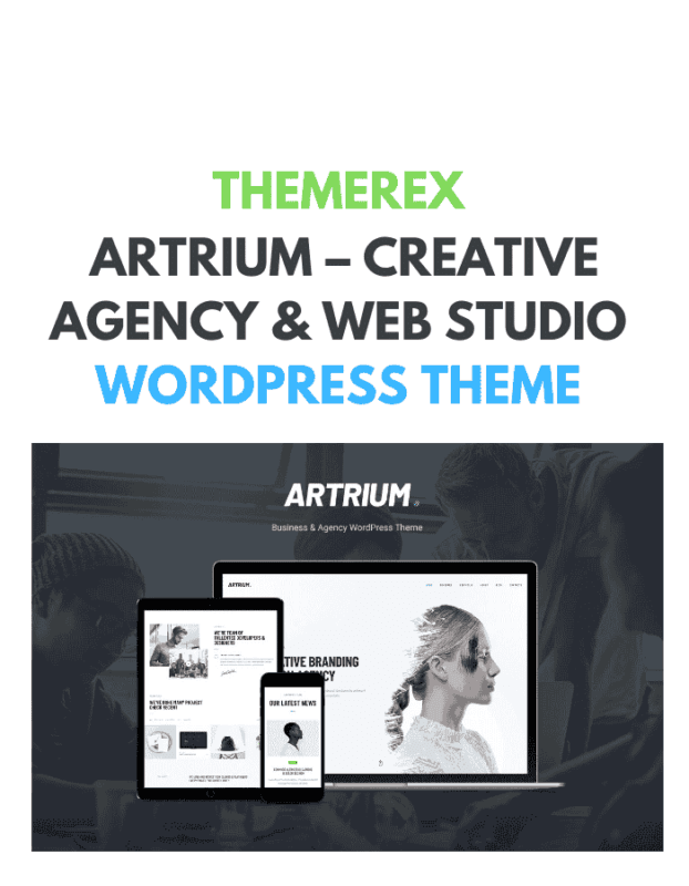 Artrium – Creative Agency & Web Studio WP Theme