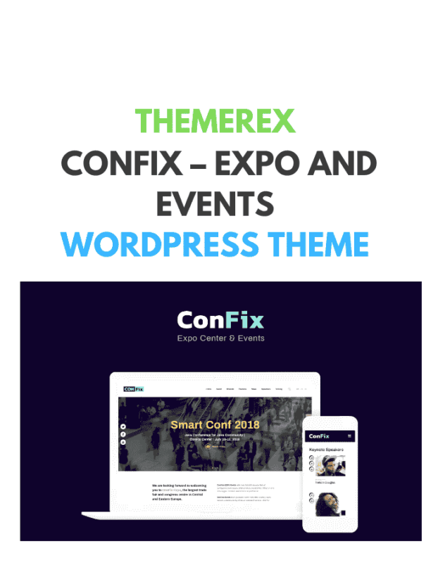 ConFix – Expo and Events WordPress Theme