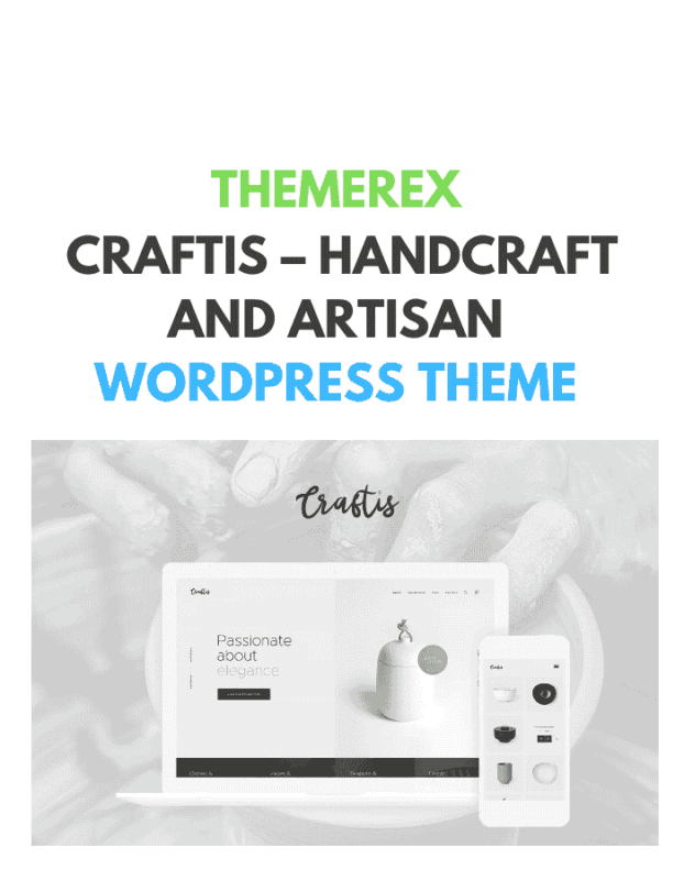 Craftis – Handcraft and Artisan WordPress Theme