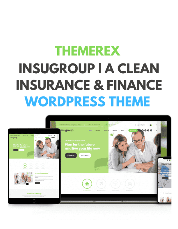 Insugroup | A Clean Insurance & Finance WP Theme