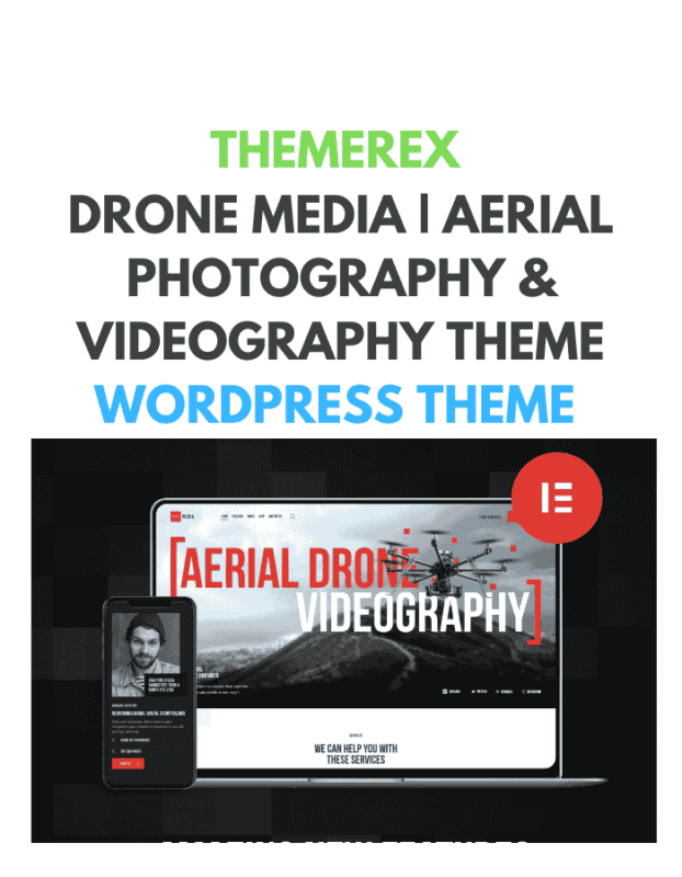 Drone Media | Aerial Photography & Videography Theme