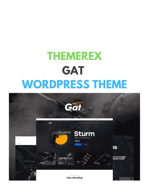 Gat WordPress Theme