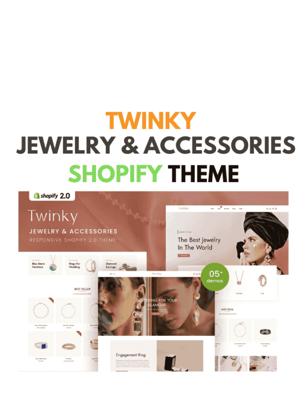 Twinky – Jewelry & Accessories Shopify Theme