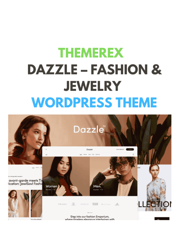 Dazzle – Fashion & Jewelry WordPress Theme