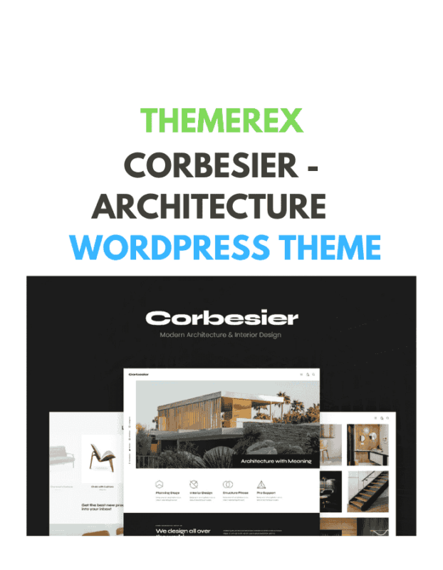 Corbesier - Architecture WordPress Theme