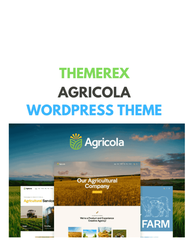 Agricola WordPress Theme