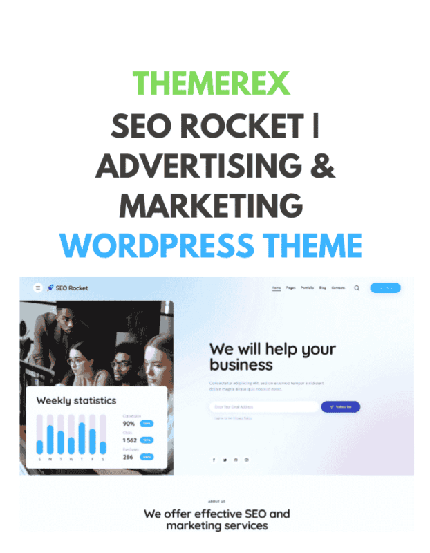 Seo Rocket | Advertising & Marketing WordPress Theme