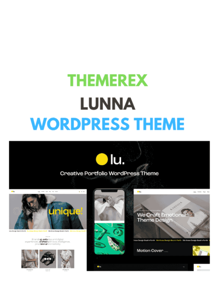 Lunna - WordPress Theme
