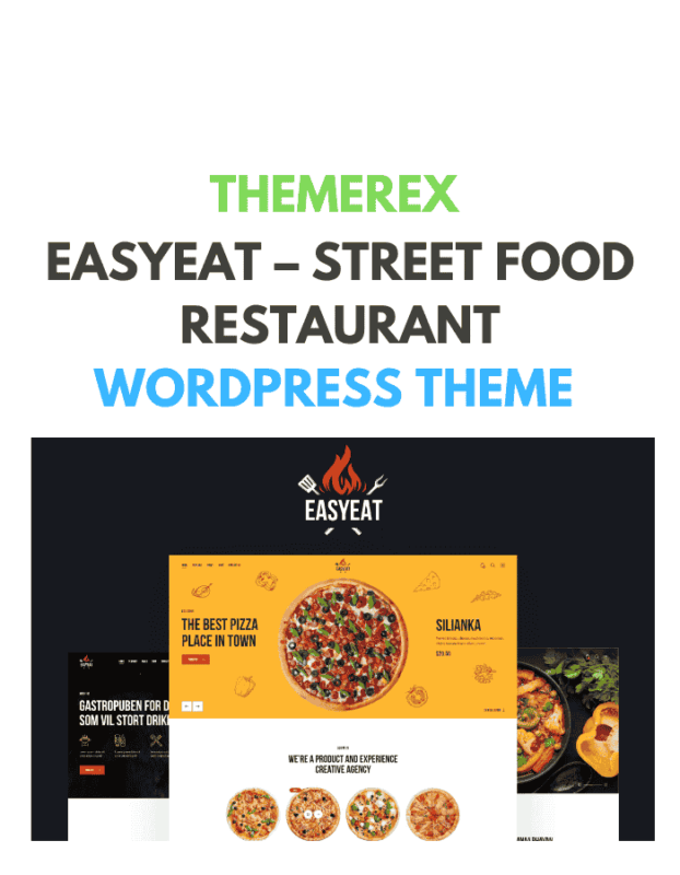 EasyEat – Street Food Restaurant WordPress Theme