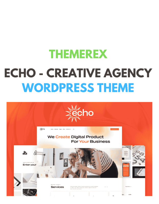 Echo - Creative Agency WordPress Theme