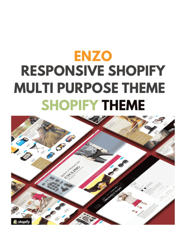 ENZO - Responsive Shopify Multi Purpose theme