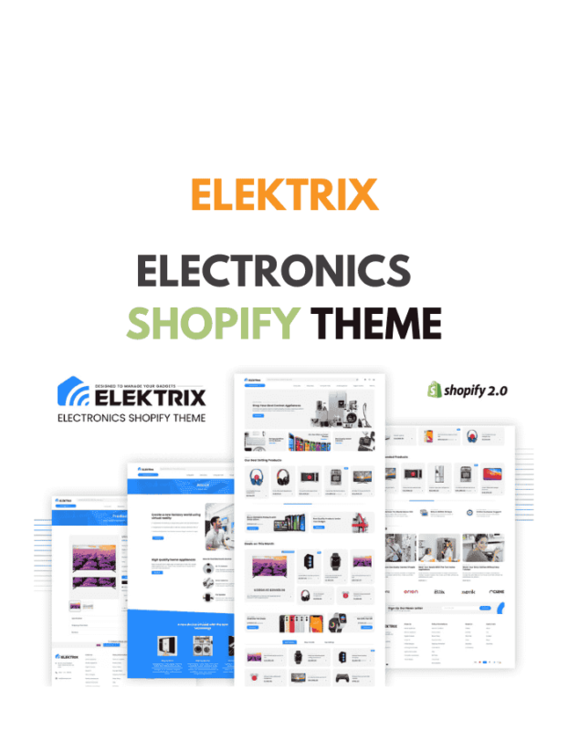 Elektrix - Electronics Shopify Theme