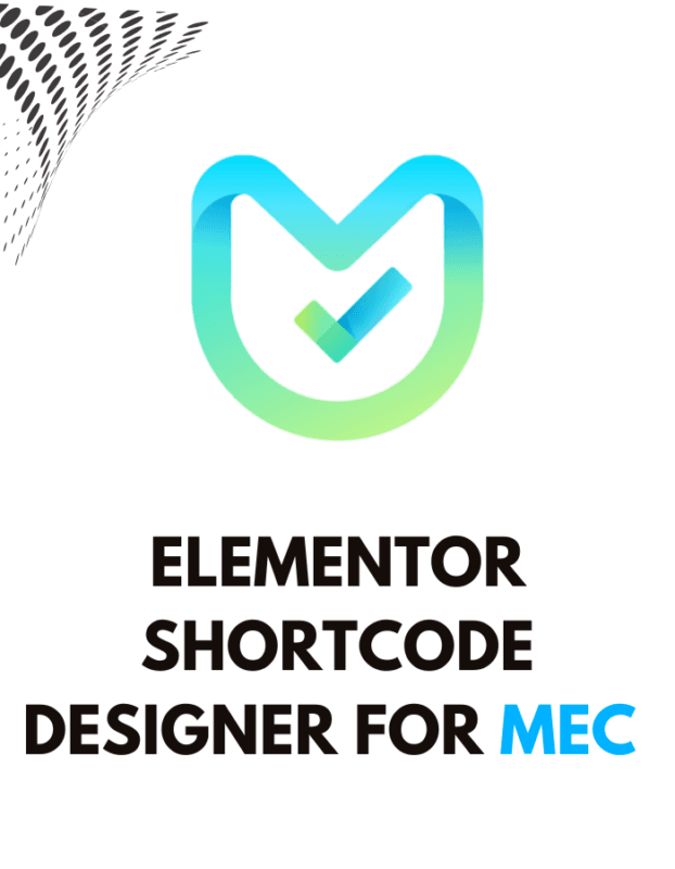 Elementor Shortcode Designer for MEC