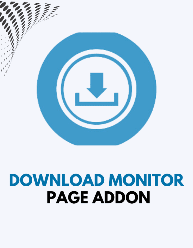 Download Monitor Page Addon