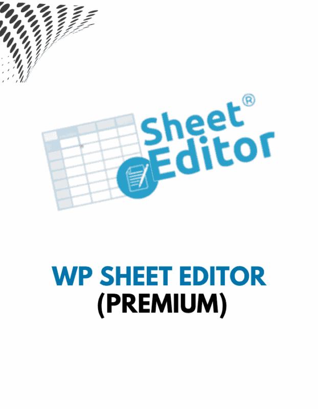 WP Sheet Editor (Premium)