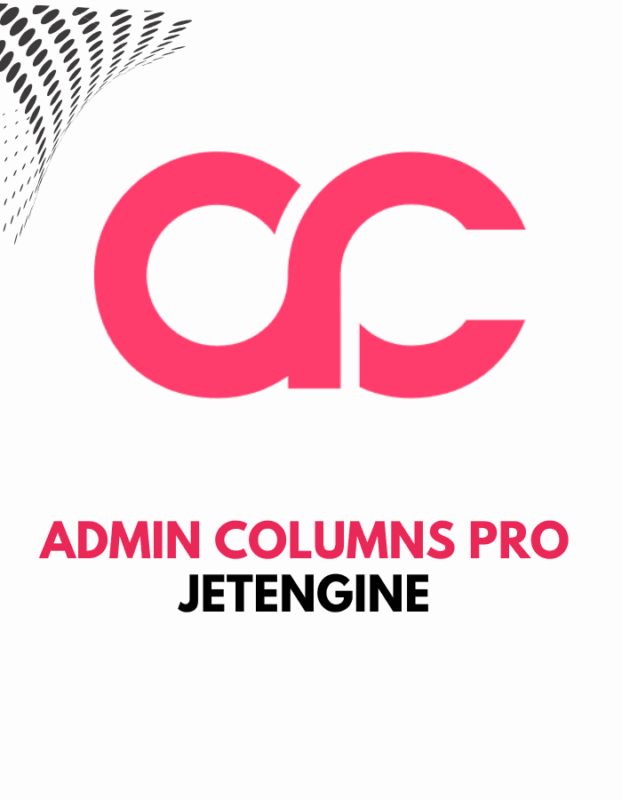 Admin Columns Pro – JetEngine