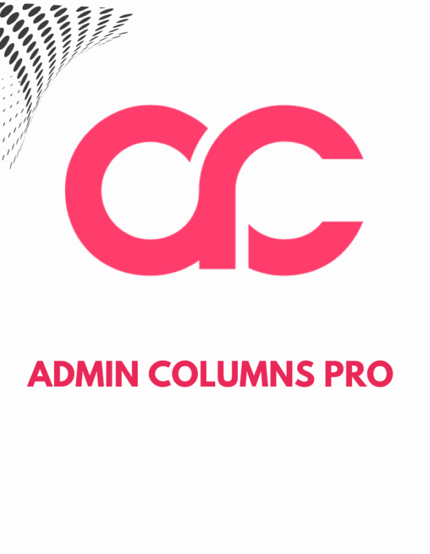 Admin Columns Pro