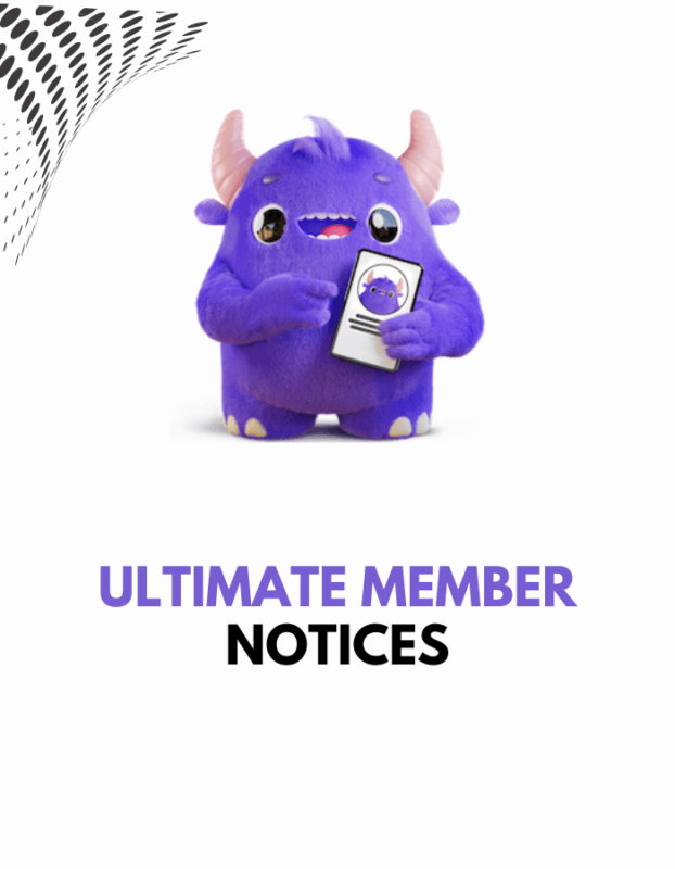 Ultimate Member – Notices