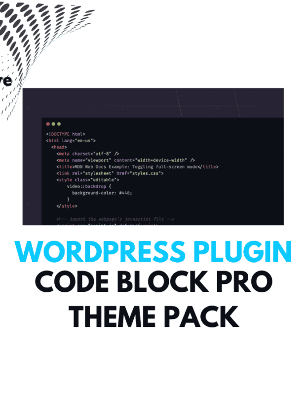 Code Block Pro Theme Pack - Wordpress Plugins