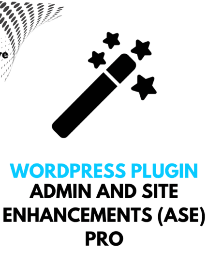 Admin and Site Enhancements (ASE) Pro - Wordpress Plugins