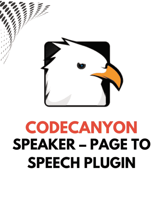 Speaker – Page to Speech Plugin - CodeCanyon