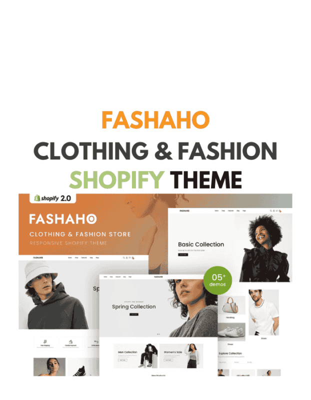 Fashaho - Clothing & Fashion Shopify Theme
