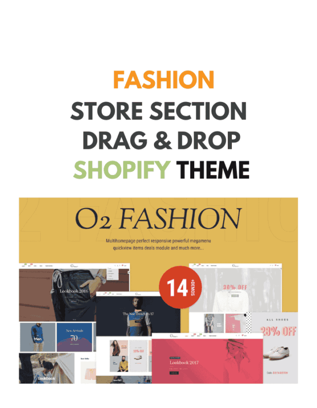 Fashion Store Section Drag & Drop