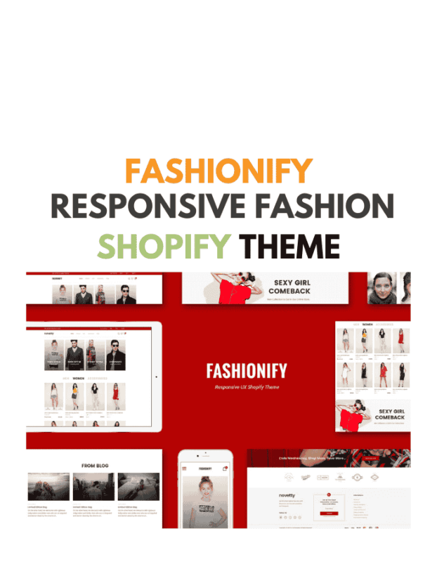 Fashionify - Responsive Fashion Shopify Theme