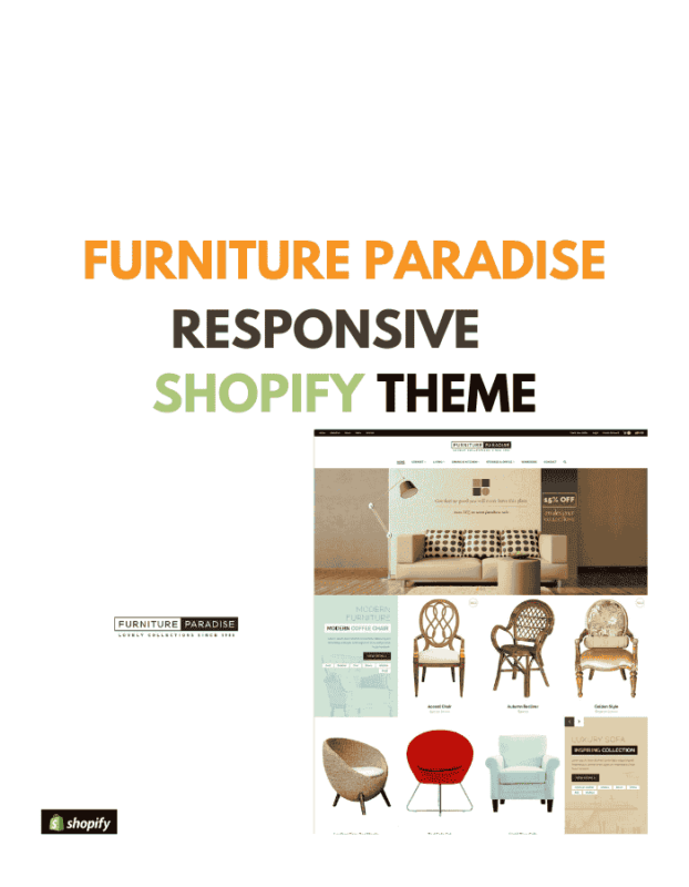 Furniture Paradise - Responsive Shopify Theme
